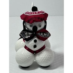 Handmade Alabama Crimson Tide Golf Ball Dog